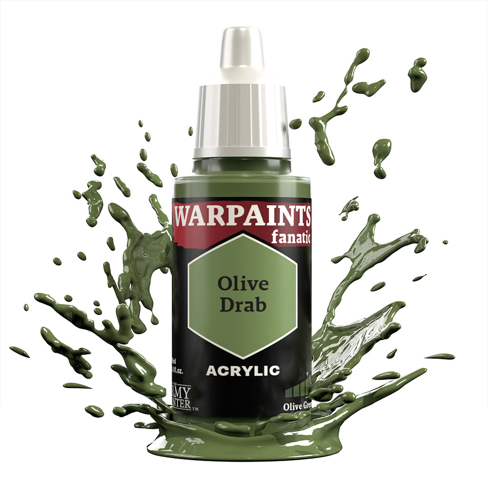 Army Painter: Warpaints Fanatic Olive Drab 18ml