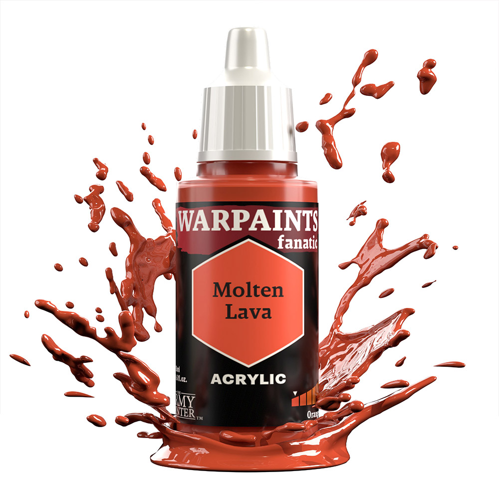 Army Painter: Warpaints Fanatic Molten Lava 18ml