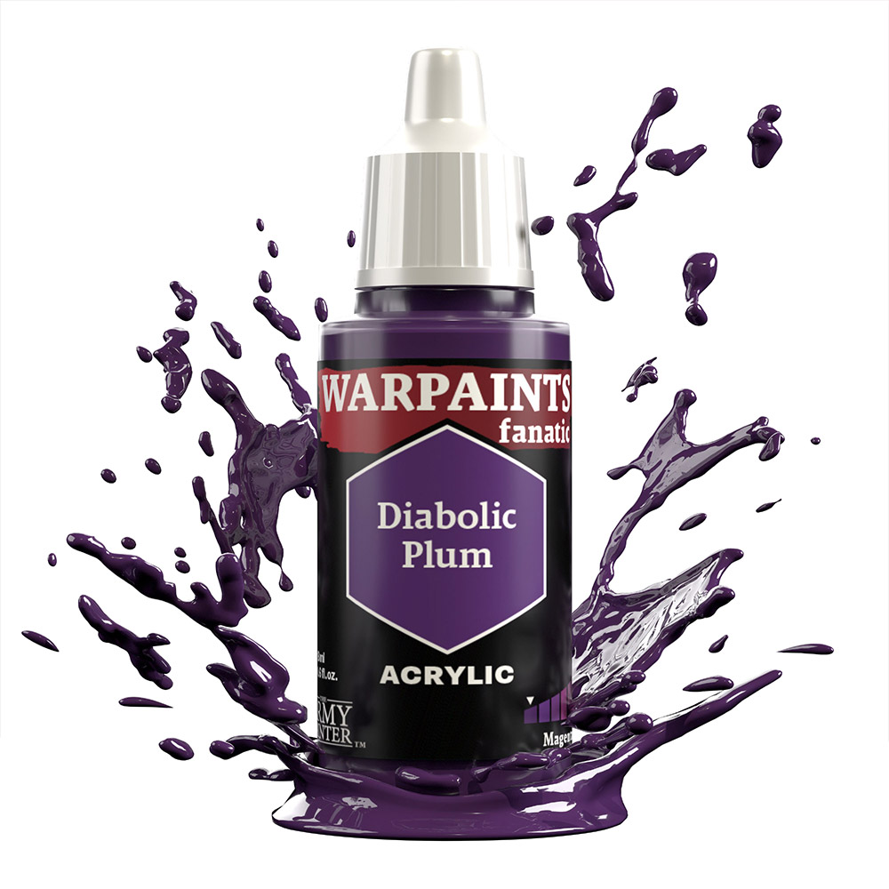 Army Painter: Warpaints Fanatic Diabolic Plum 18ml