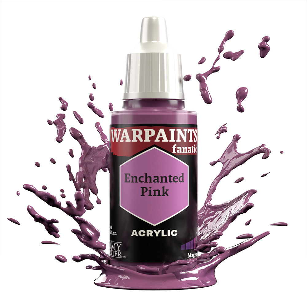 Army Painter: Warpaints Fanatic Enchanted Pink 18ml