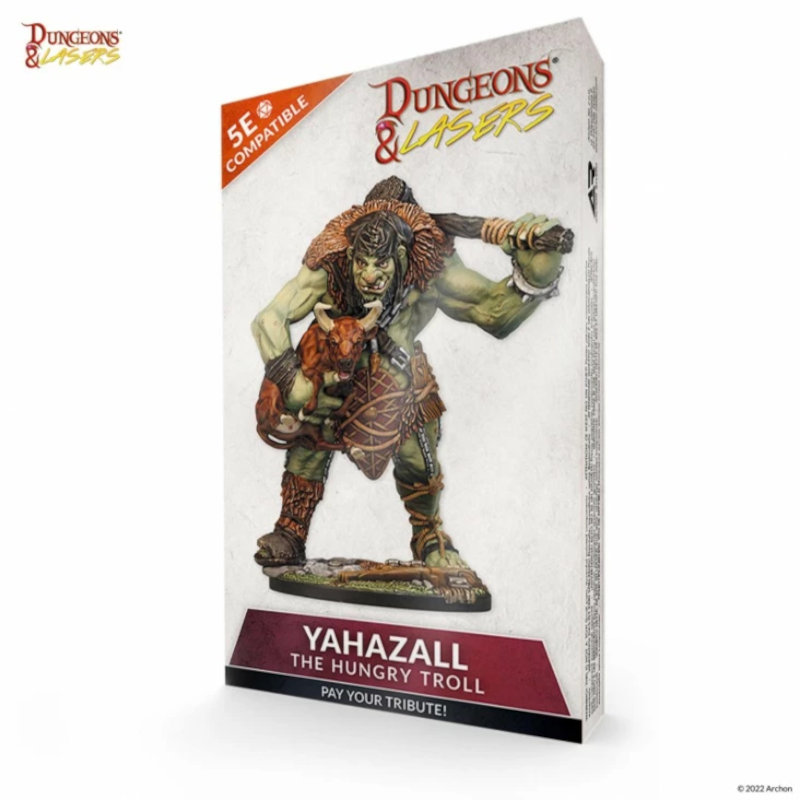 Archon Studio Dungeons and Lasers: Yahazzal The Hungry Troll