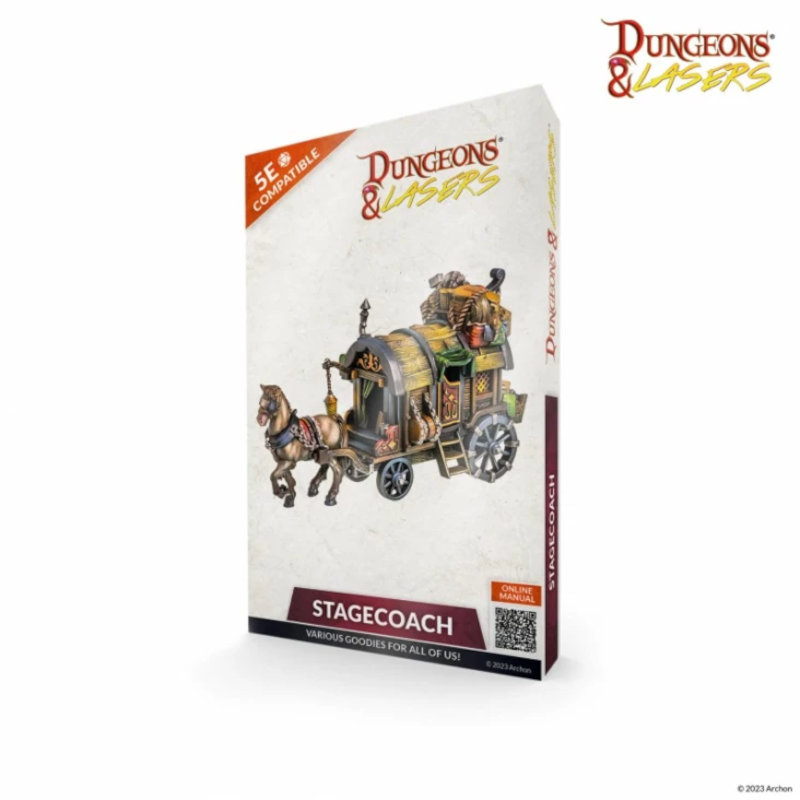 Archon Studio Dungeons and Lasers: Stagecoach