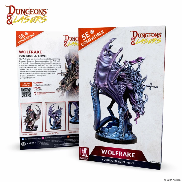 Archon Studio Dungeons and Lasers: Wolfrake Forbidden Experiment