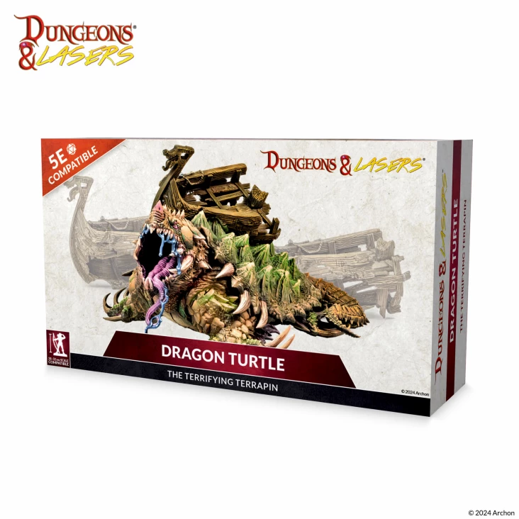 Archon Studio Dungeons and Lasers: Dragon Turtle The Terrifying Terrapin