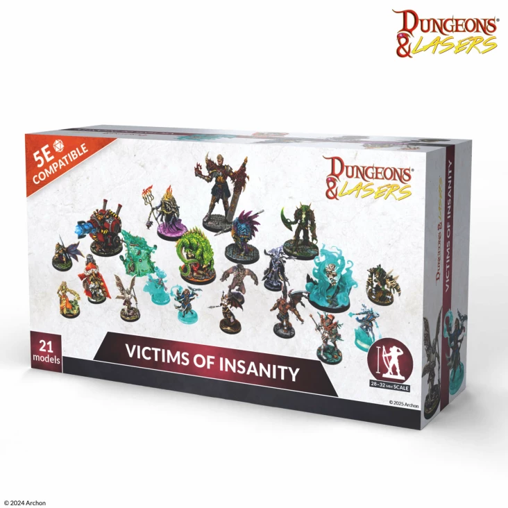 Archon Studio Dungeons and Lasers: Victims of Insanity