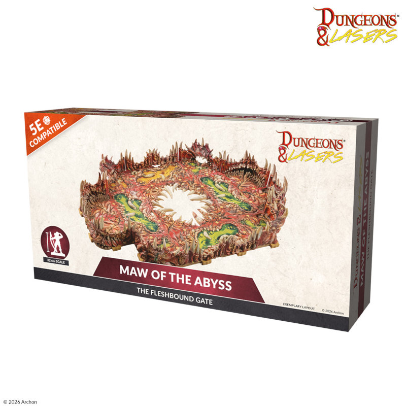Archon Studio Dungeons and Lasers: Maw of the Abyss (D&L: Miniatures)