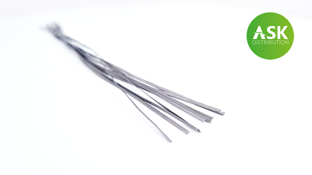 ASK Lead Wire - Flat 0.2 x 1.0 x 140 mm (cca. 10 pcs)