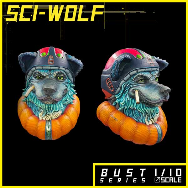 Alternity Miniatures -Sci-Wolf