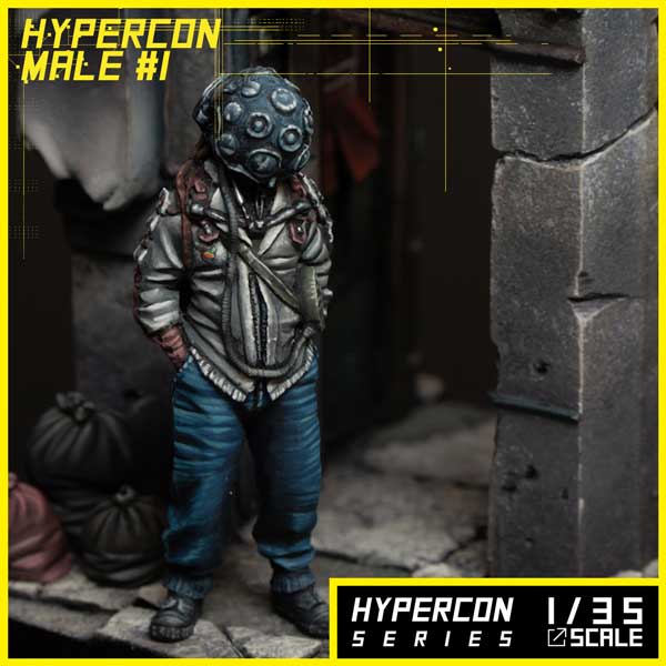 Alternity Miniatures -Hypercon Male 1