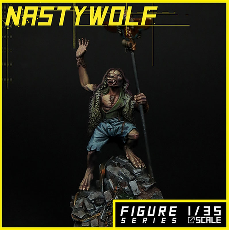 Alternity Miniatures - Nasty Wolf Nasty Wolf
