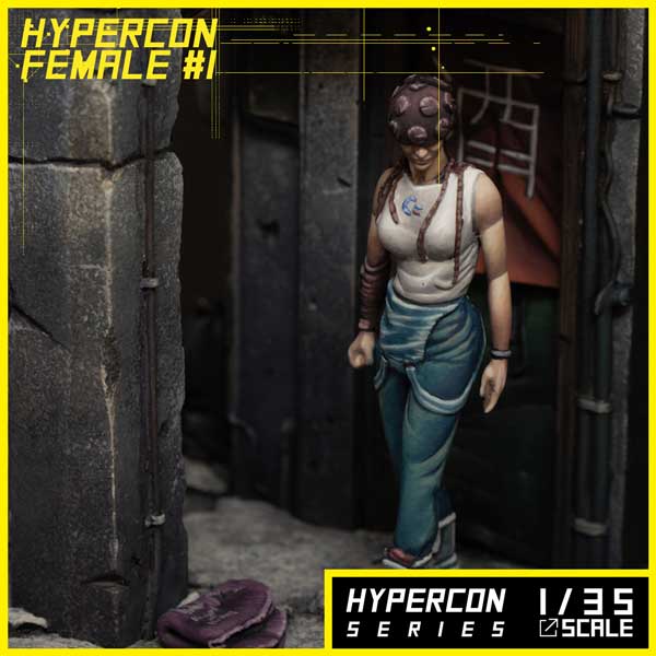 Alternity Miniatures - Hypercon Female