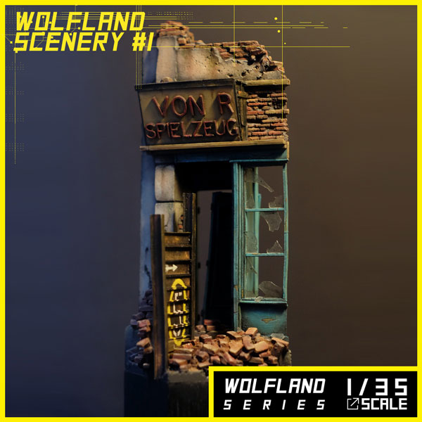 Alternity Miniatures - Wolfland Scenery #1