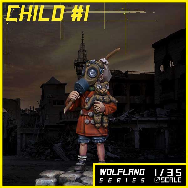 Alternity Miniatures - Wolfland Child #1