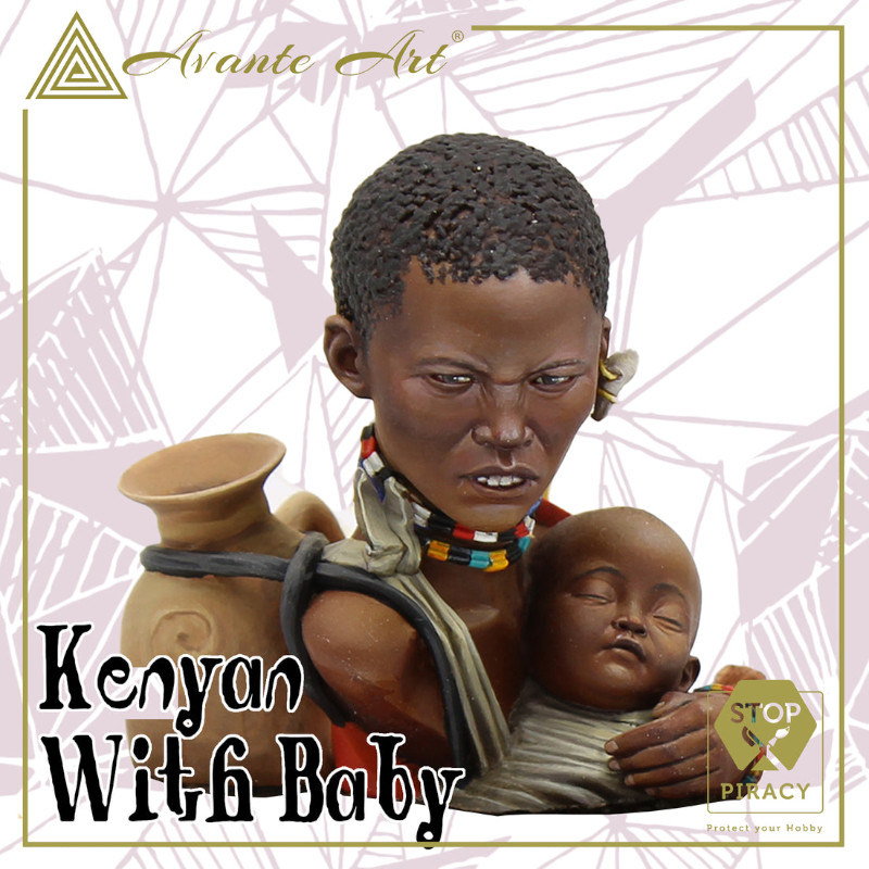 Avante Art - Kenyan Woman And Child