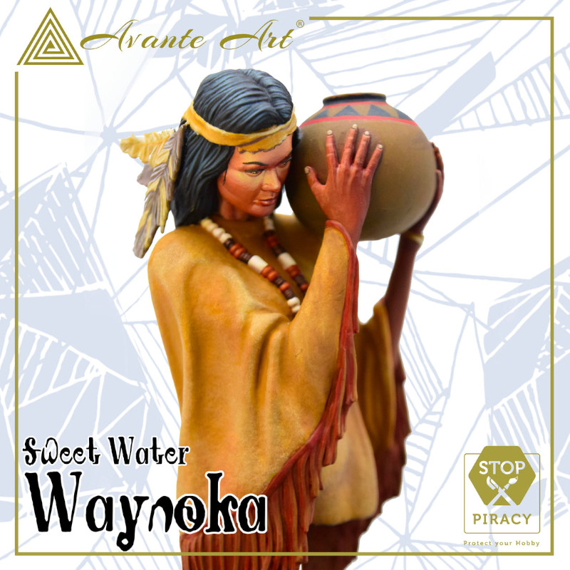 Avante Art - Waynoka - Sweet Water Cherokee Bust