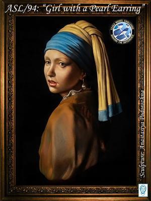 Girl with a Pearl Earring, after Vermeer