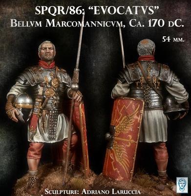 EVOCATUS Roman Veteran, Ca. 170 dC.