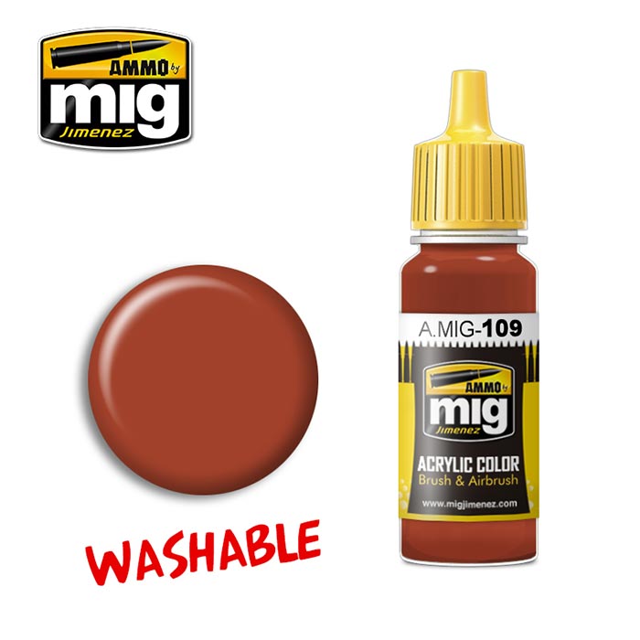 Washable Paint- Rust