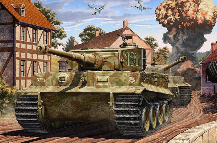 Tiger I Mid Version Tank Normandy Invasion 70th Anniversary