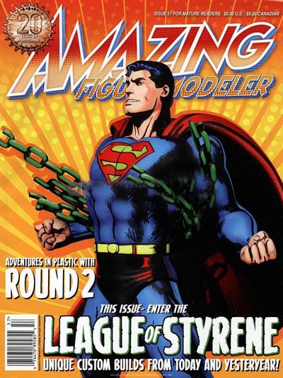 Amazing Figure Modeler Issue 57 The League of Styrene
