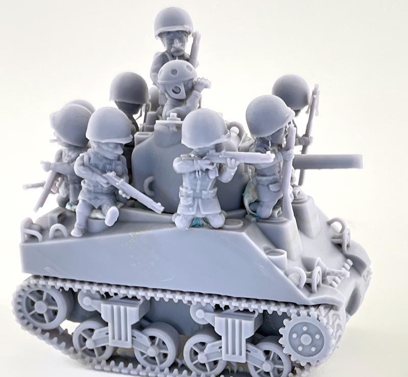 ToonKrieg U.S. Tank Riders