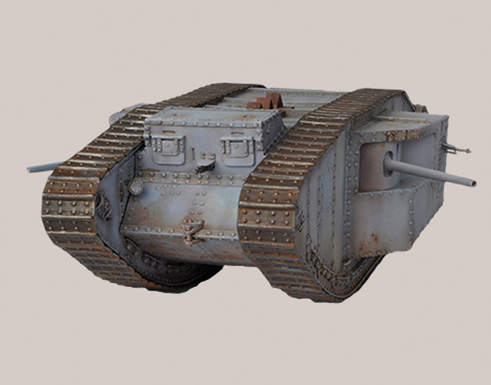 WWI British MKI Male Tank