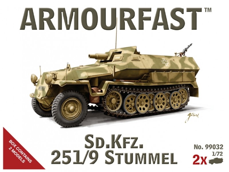 WWII German Sd.Kfz. 251/9 Stummel