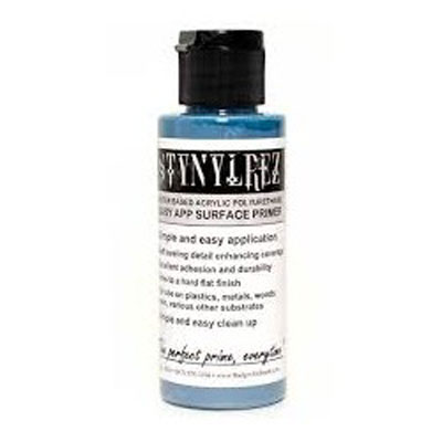 Stynylrez Water-Based Acrylic Primer Oceanic Blue 2oz. Bottle