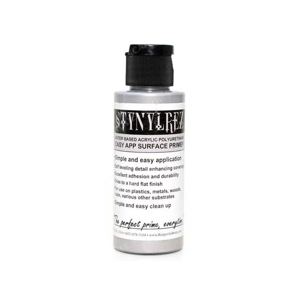 Stynylrez Water-Based Acrylic Primer Metal 2oz. Bottle