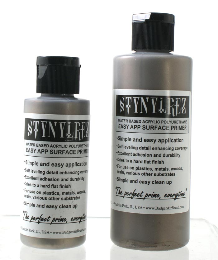 Michigan Toy Soldier Company : Badger - Stynylrez Water-Based Acrylic  Primer Bronze 4oz. Bottle