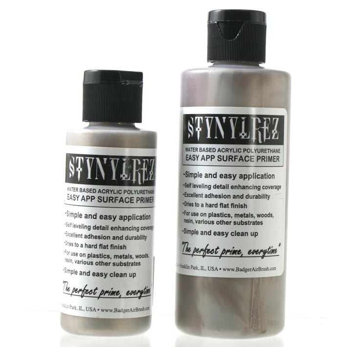 Stynylrez Water-Based Acrylic Primer Copper 4oz. Bottle
