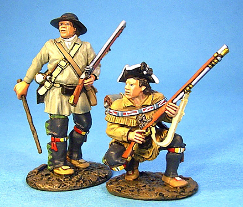 BATTLE ON THE MONONGAHELA 1755 - CIVILIAN WAGONEERS #BAL-01 - 1 AVAILABLE OOP