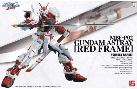 Perfect Grade Series: MBFP02 Gundam Astray Red Frame