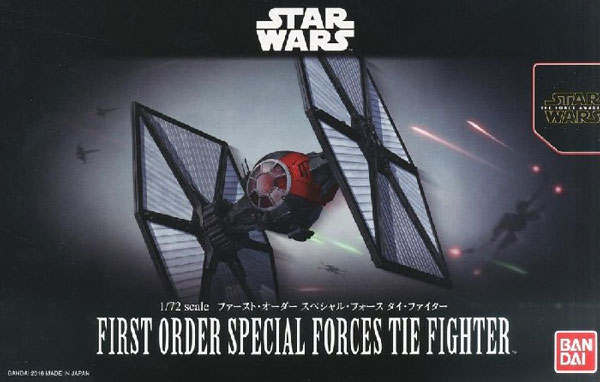 Star Wars The Force Awakens: First Order Special Forces Tie Fighter