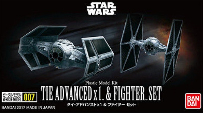 Star Wars: Tie Advanced x1 & Tie Fighter Set (Snap)