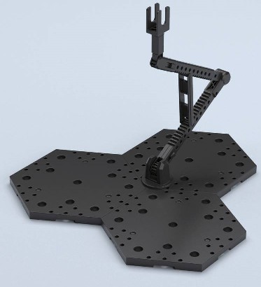 Black Display Stand Action Base