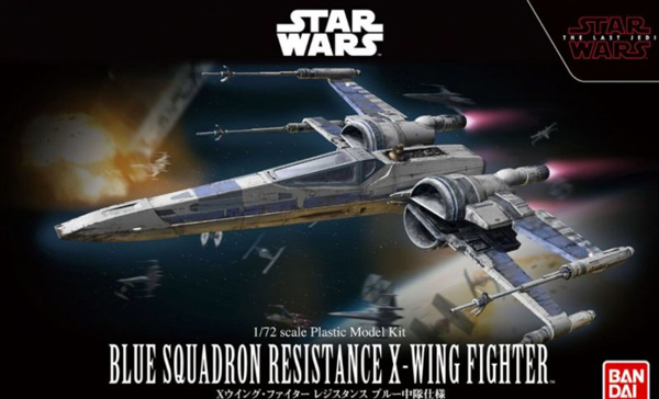 Star Wars The Last Jedi: Blue Squadron Resistance X-Wing Fighter