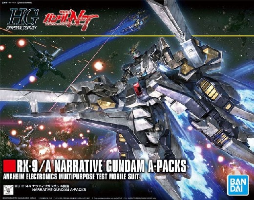 HG Universal Century Series: 218 RX9/A Narrative Gundam A-Packs