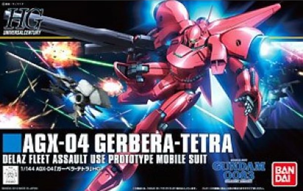 HG Universal Century Series: 159 AGX04 Gerbera Tetra 1/144