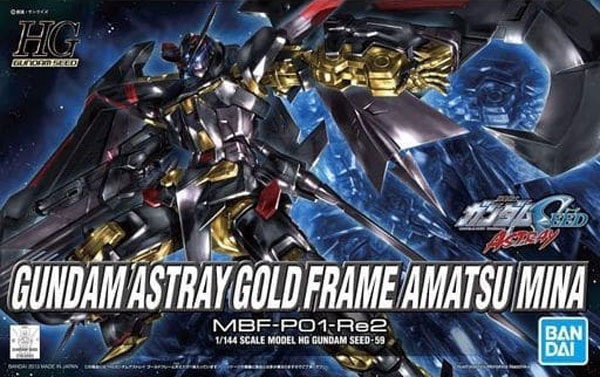 Gundam Astray Gold Fram Amatsu Mina