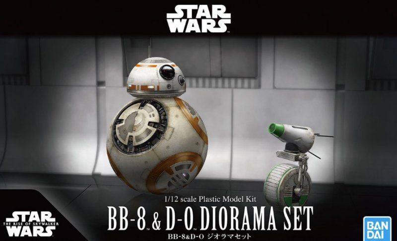 Star Wars The Rise of Skywalker: BB8 & D0 Droids Diorama Set