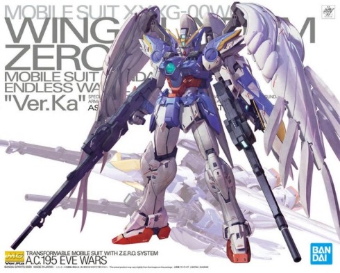 MG Gundam Wing Series: XXXG00W0 Wing Gundam Zero EW Ver.Ka AC195 Eve Wars