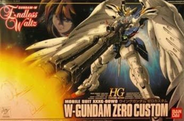 HG Gundam Wing Endless Waltz Series: 001 W Gundam Zero Custom XXXG00W0