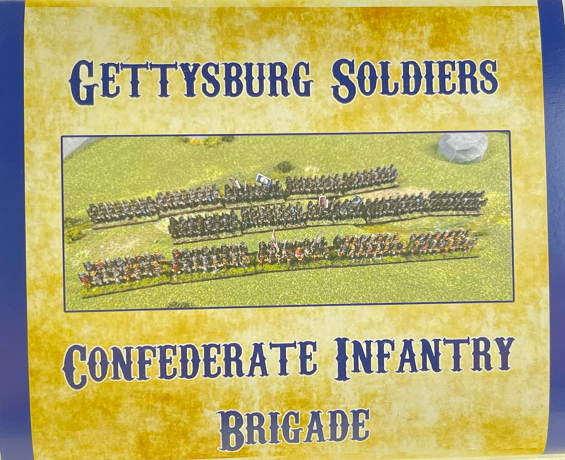 Black Banner Games ACW Confederate Infantry Brigade