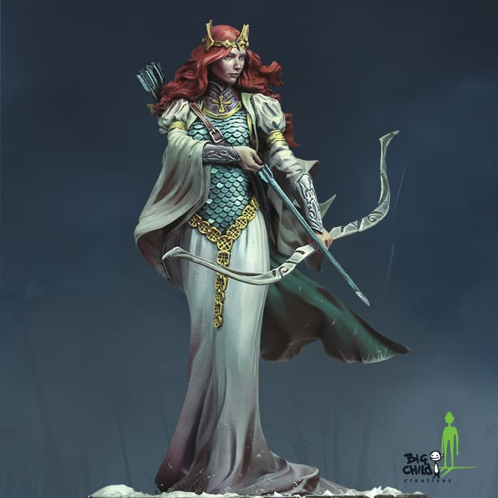 Echoes of Camelot: Queen Guinevere (75mm)