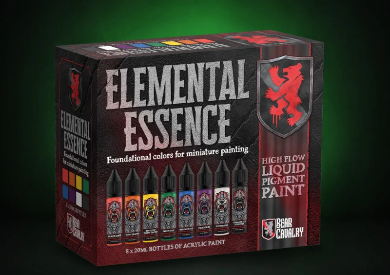 Bear Cavalry Elemental Essence Paint Set