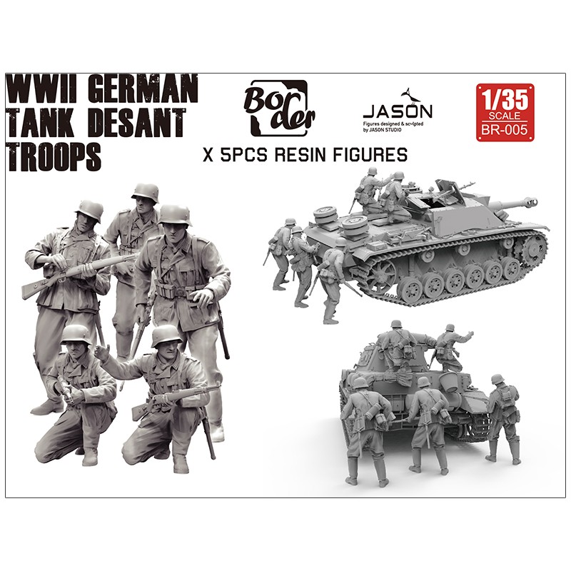 WWII German Tank Desant Troops