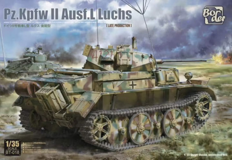 PzKpfw II Ausf L Luchs Late Production Tank