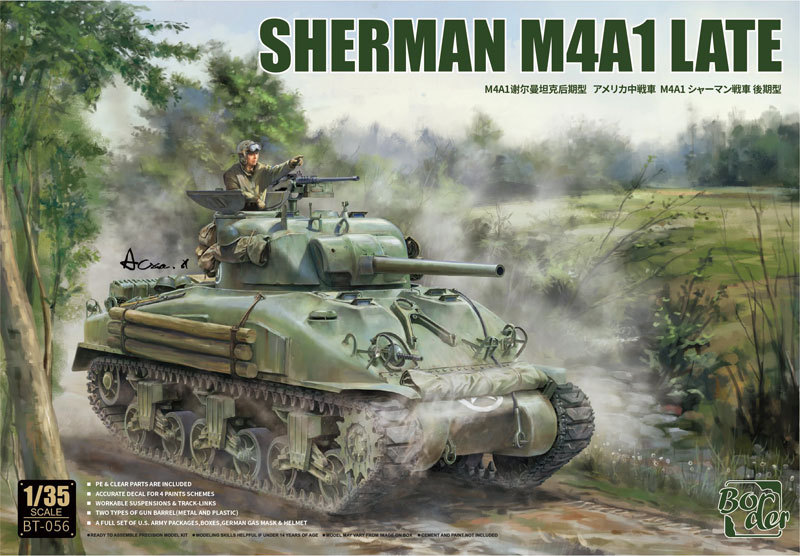 Border M4A1 Sherman Late