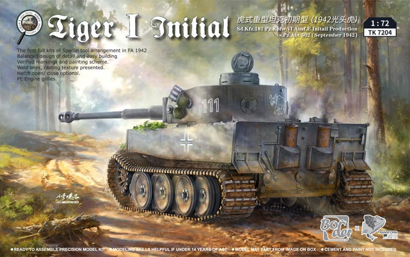 Border Tiger 1 Initial Production Sept 1942